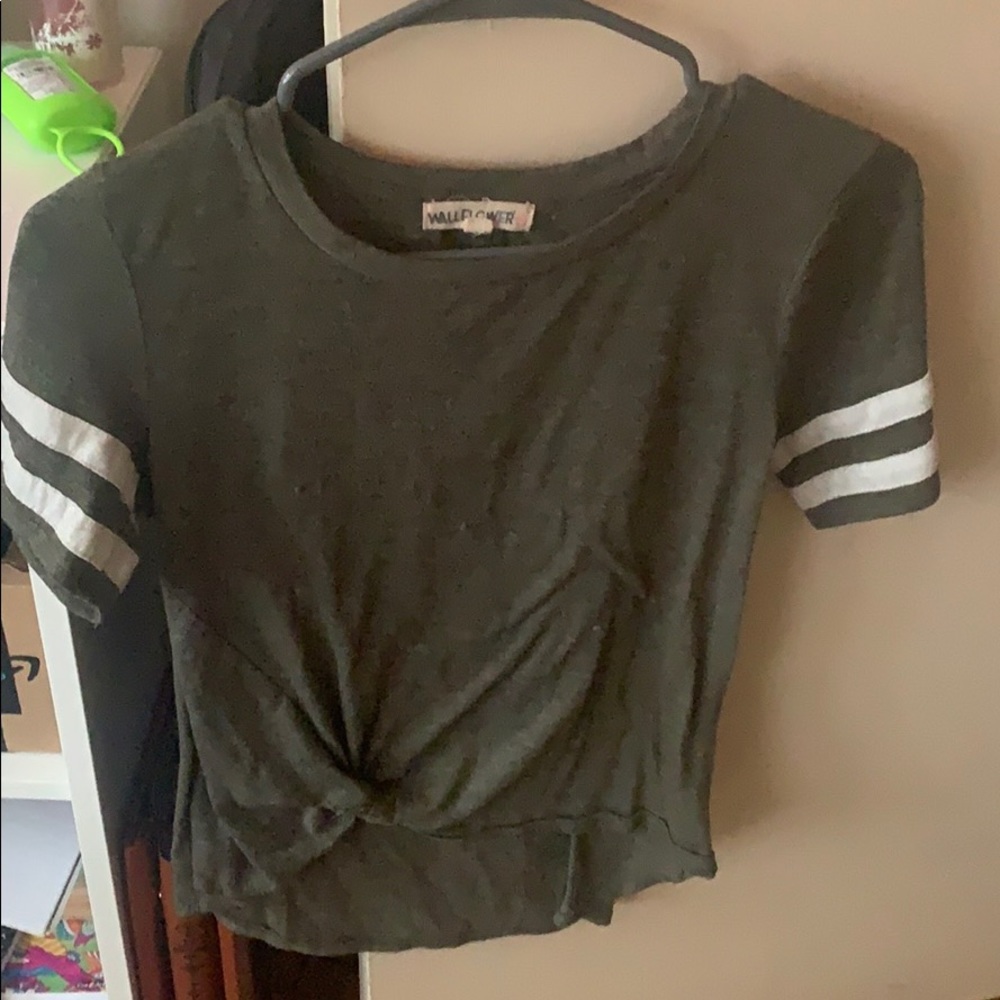 Green shirt